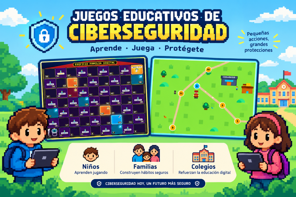 Juegos educativos de ciberseguridad