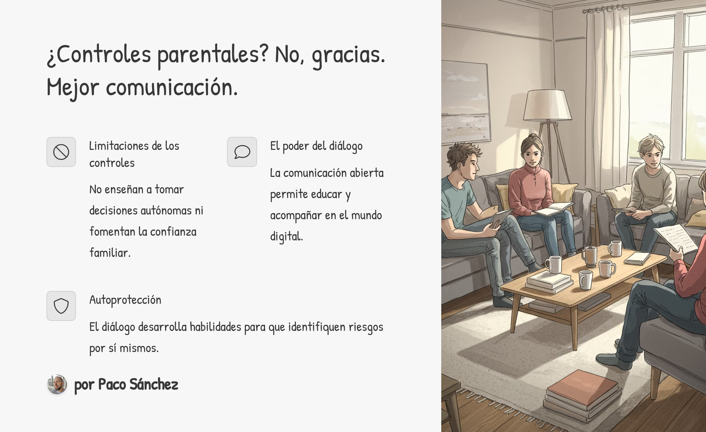 Controles parentales vs. comunicación familiar: ¿Qué funciona mejor en la era digital?