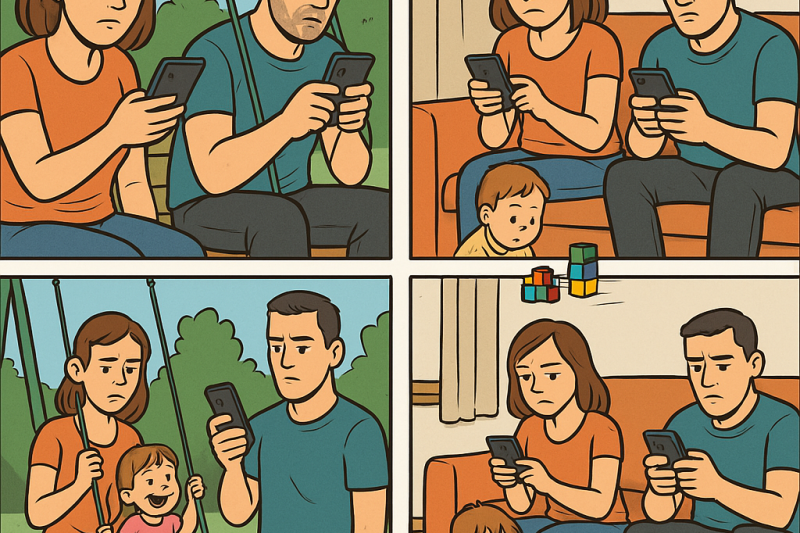 Los niños nos miran… incluso cuando no lo notamos